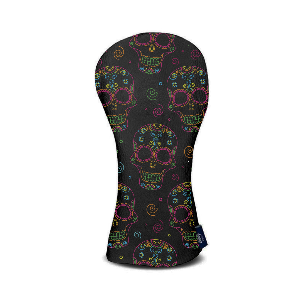 COLORED SKULL BLACK