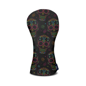 COLORED SKULL BLACK