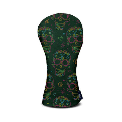 Colored Skull Green