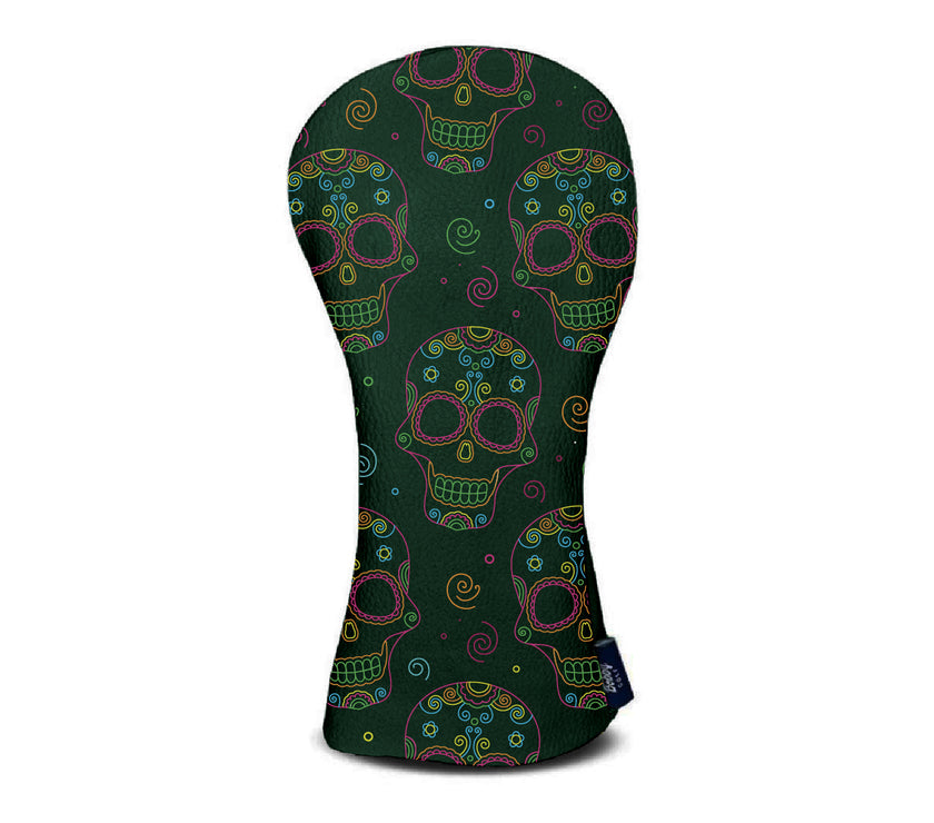 Colored Skull Green