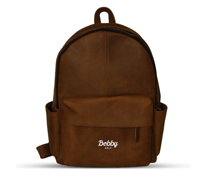 bobby leather backpack Bobby Golf Round Backpack