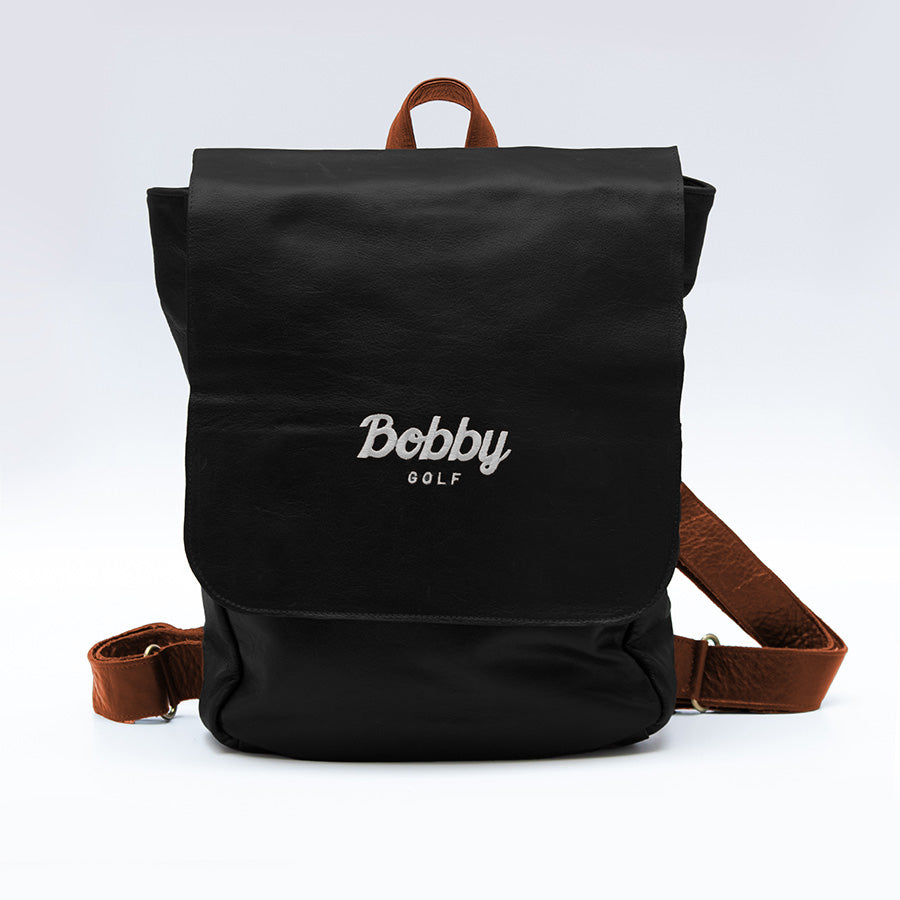 bobby leather backpack Bobby Golf Square Backpack