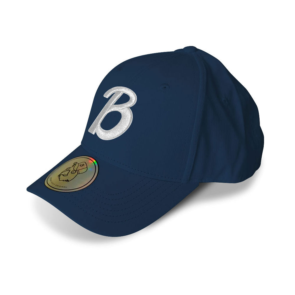 Navy  B white