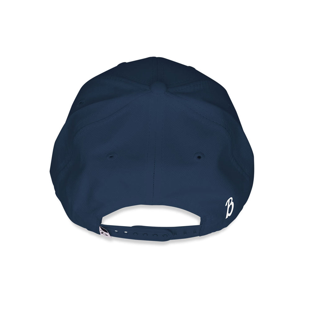 Navy  B white